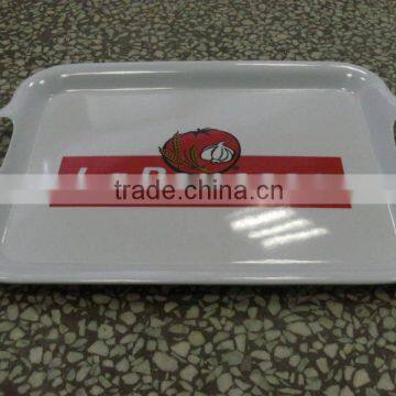 melamine rectangular tray