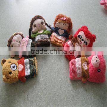 2015 Cute design winter gloves for kids