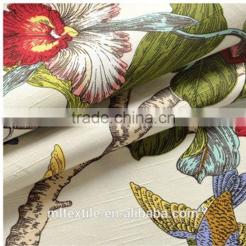 curtain fabric printed/printed canvas fabric/cotton faric