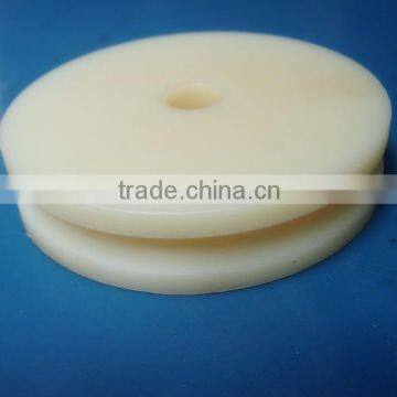 OEM Custom Drawing Sheave Pulleys Injection Molding Type UHMWPE Plastic Pulley Wheels photo-5