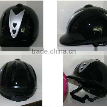 2015 new model with mixed paint horse riding helmet cover pass CE