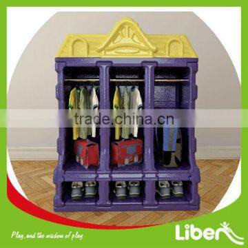 China Manufacture Plastic Children Toy Cabinet with Reasonable Price LE.SK.030