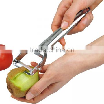 S/S 17.5*6.5*1.5 Hot sale kitchen tools stainless steel peeler/potato peeler/apple peeler/fruit peeler slicer