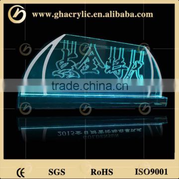 high quality acrylic ice sculpture with LED lights