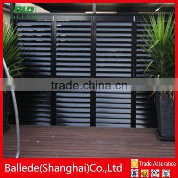 prefabricated modern type louver fence