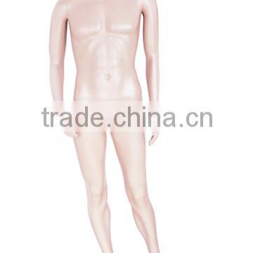 Without head skin color man mannequins cheap classic plastic unbreakable manikins for display