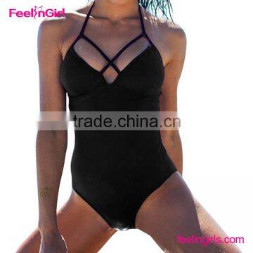 2016 Sale New Solid Polyester Swimwear photo-5