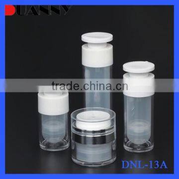 ACRYLIC PLASTIC ROUND AIRLESS BOTTLE PACKAGING,ACRYLIC AIRLESS BOTTLE PACKAGING,ROUND PLASTIC AIRLESS BOTTLE