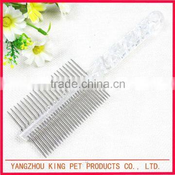 China Wholesale Custom Printed Plastic New Dog Grooming Comb