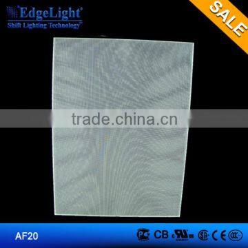 Edgelux AF20 White Led Ceiling Light Panel Waterproof Tempered Glass Panel Aluminium Frame Led Advertising Display Lamp Box photo-6