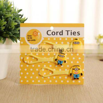 WJ014 wholesale new fashion high quality cute cartoon cord ties