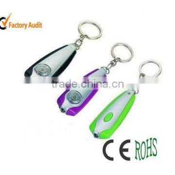 Led compass key chain