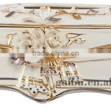 2015 Top Selling Ceramic Handcraft Art Tissue Box Factory