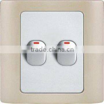 Two Gang One Way Switch