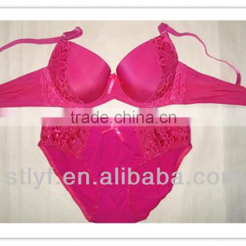 lady underwear lingerie bra set