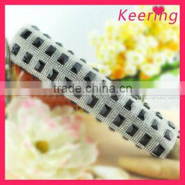 new fashion shirts decoration rhinestone mesh roll in bulk WRT-005