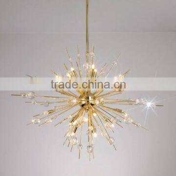 Modern Design Crystal Chandelier Pendant Light Hanging Lamp CZ9028G/24C