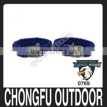 Parachute cord 550 bracelet for christmas ppresent jiangsu supplier