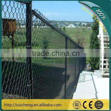 Galvanized Chain Link Fence/Chain Link Security Fence for trade assurance (Factory)