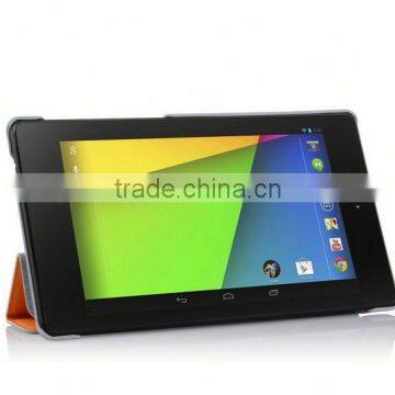 artificial leather case for google tablet