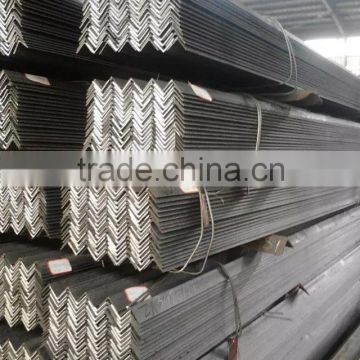 Hot rolled high quality ss400 q235 ms black unequal angle steel