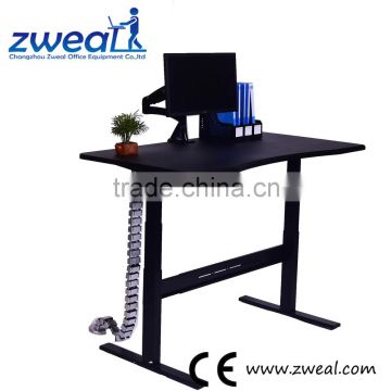 electronic height adjustable standing office table desk