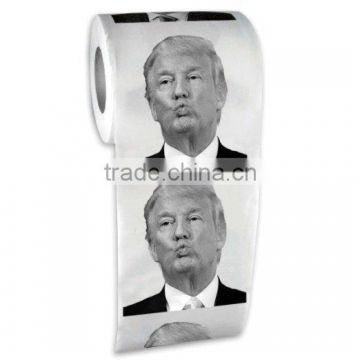 Donald Trump Toilet Paper - Dump with Trump!- Highly Collectible Novelty Toilet Paper