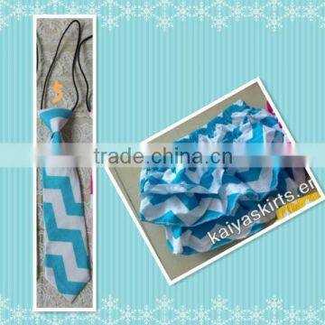 New posh ! Kids clothes chevron bloomer tie set baby bloomer