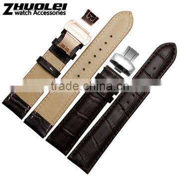 18|19|20|21|22mm High Quality Genuine Leather Men and Women's Watch Strap With Fashioanbel Buckle photo-3