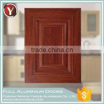 Eco-Friendly Wood Grain Aluminium Kichen Cabinet Door