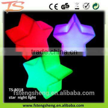 Baby Bedroom Glowing Star Shape Sleeping Night Light photo-5