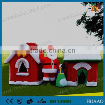 2014 hot commercial christmas inflatable house for sale