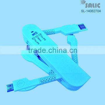 2015 Newest Design Swiss Army Knife 3 in 1 Usb Data Cable photo-4