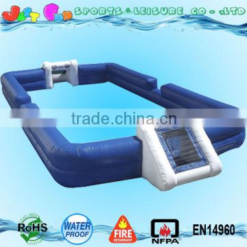 inflatable soap football field commercial inflatable soccer field