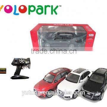 1:12 4' CHANNEL R/C CAR AUDI Q5 funny kids car toy4W &Authorized Radio Controlled CAR