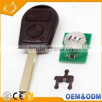 Top selling smart control 3 button keyless with smart card ID46 Car keys for BMW