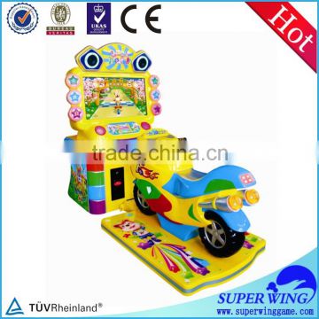 2015 hot sell luxury appearance 42 inch LCD simulator kids motorcycle racing game machine