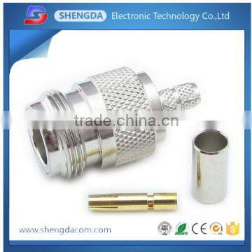 N MALE FEMALE connector for RG58 coaxial cable connector,N type adaptor