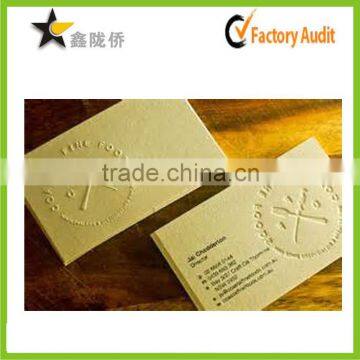 2015 China Custom Luxury Embossing/Debossing Business Card Printing Quality Choice photo-1