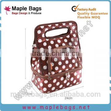 Brown Outdoor Lunch Box Bag