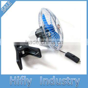 HF-806 DC 12V/24V car fans with CE certificate cigarette plug automobile fan