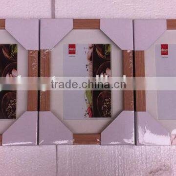 Wholesale Cheap high quality paper wrapped MDF wooden photo frame