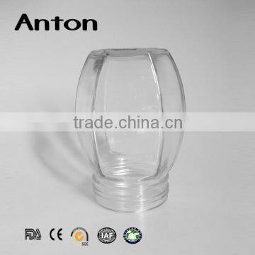 350ml Glass Bottle Glass Jars Honey Glass Jar With Plastic Cap photo-2