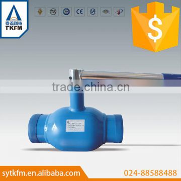 lever operated heating pipeline used fully welded 2 way ball valve, two way ball valve