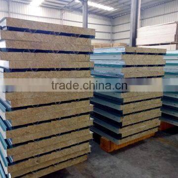 Heat Insulated Rock Wool Sandwich Panel photo-6