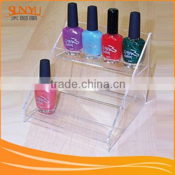 Manufacturer Supplies 3 Tiers Acrylic Nail Polish Display Rack