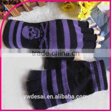 Fashion design skeleton magic hand glove without finger