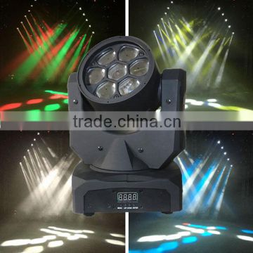 7x12w rgbw beam mini led moving head light