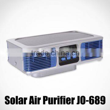 Newest Green Solar Power Car Air Purifier JO-689 (CE,FCC,ROHS,Patent)