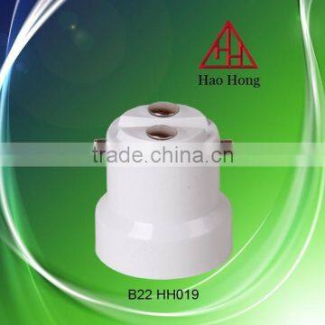 made in China b22 edsion porcelain screw b22 lamp socket